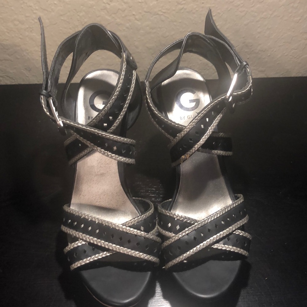 Guess Bethia Black Heels